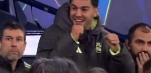 Maç esnasında aldığı haberle suratı bu hale geldi