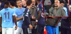 Neredeyse kavga edeceklerdi Maç sonuna damga vuran olay