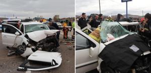 Nevşehir’de zincirleme trafik kazası: 2 ölü, 7 yaralı