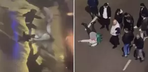 Cadde ortasında feci şekilde darbettiler Herkesin dikkatini tek bir şey çekti