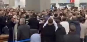 Gaziantep Havalimanı’ndan kavga ve gerginlik