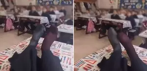 Sınıfta çekilen görüntüye tepki yağıyor