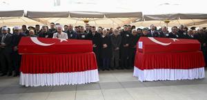 Katar’da şehit olan ASELSAN teknisyenleri son yolculuklarına uğurlandı