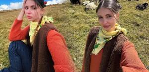 Zeynep Atılgan’ın derin yırtmaçlı pozundaki ayrıntı olay oldu