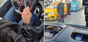 Minibüsü karıştıran iddia Şüpheli “İnmem“ dedi, şoför bıçağı kaptı