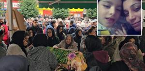 9 ay önce evladını kaybeden anne, oğlunun yanına defnedildi