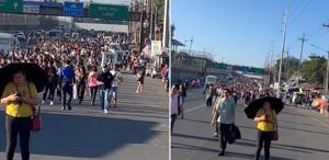 Savaş Filipinleri fena vurdu Benzin bitti, halk tabana kuvvet