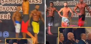 Demet Akalın’ın “Sen bir eve gel lan“ dediği eşi podyuma çıktı