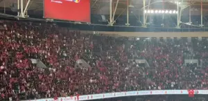 Dolmabahçe’de tüyleri diken diken eden anlar