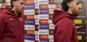 Orkun Kökçü’nün maç sonu görüntüsü tartışma yarattı