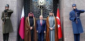 Bakan Güler, Katar Emiri’nin kardeşlerini kabul etti