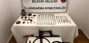 Bilecik’te tarihi eser kaçakçılığı operasyonu