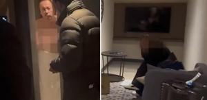 Uşak Belediye Başkanı Özkan Yalım’ın otel odasında gözaltına alındığı anlar