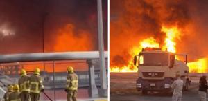 Kuveyt Havalimanı’ndaki yangın 58 saatte zor söndürüldü