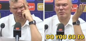 Sarunas Jasikevicius’u delirten soru Gazeteciyi rezil etti