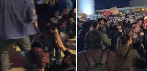 Tel Aviv’de savaş karşıtı protestoya polis müdahale etti, çok sayıda gözaltı var