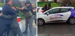 Direksiyon sınavını geçemeyen sürücü, babası ile birlikte eğitmene saldırdı