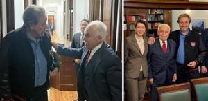 Doğu Perinçek, Elon Musk’ın babası ve danışmanı ile görüştü