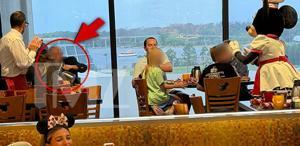 Skandal fotoğraf Savaş çıkarıp soluğu Disney World’de aldı