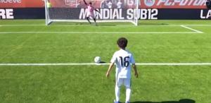 Yaşı ayrı attığı penaltı ayrı olay oldu