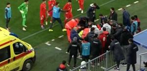 Egemen Korkmaz maç esnasında yere yığıldı İşte son durumu