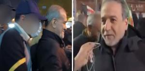 Pezeşkiyan ile Arakçi “İslam Cumhuriyeti Günü“ kutlamalarına katıldı