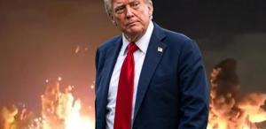 Trump görüntüleri paylaştı İran’ın İsfahan kentinde art arda büyük patlamalar