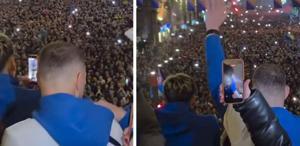 Kutlama dediğin böyle olur Binlerce insan sokağa çıkıp onun adını haykırdı