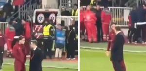 Tarihi maçtan saatler sonra ortaya çıkan görüntü Yıldız futbolcumuzu kızdıran olay