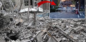 İran’ın kalbini vurdular 100 yıllık merkez moloz yığınına döndü