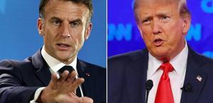 Macron’dan kendisini eşi üzerinden hedef alan Trump’a olay yanıt