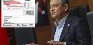 CHP, Özgür Özel’in bindiği makam aracının dekontunu paylaştı