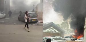 İran, İsrail ekonomisinin kalbini vurdu Şehrin üstünü siyah dumanlar kapladı