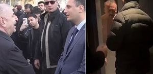 Özkan Yalım’ın sevgilisini işe alan başkanın Abdülhamid ile dalga geçtiği anlar