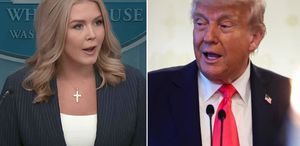 Trump’tan Beyaz Saray Sözcüsü Leavitt’i endişelendiren şaka: Onu kovalım mı