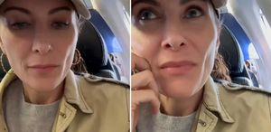 Uçakta tanıyan çıkmadı, dünyaca ünlü oyuncu küplere bindi