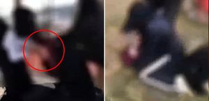 Kız çocuğunu başörtüsünden tutup defalarca yere vurdular Bu gençlik nereye gidiyor