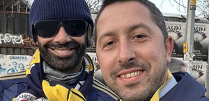 Derbiye bu şekilde geldi Kim olduğunu tahmin edemezsiniz