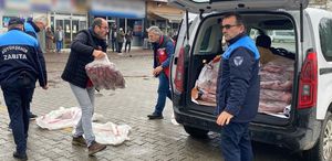 Ordu’da 200 kilo kaçak ete el konuldu