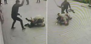 Annesini darp eden şahıs, iki kardeşi tarafından sopayla dövüldü