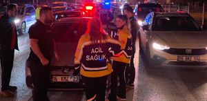 Önce kaza yaptılar, sonra ortalığı karıştırdılar