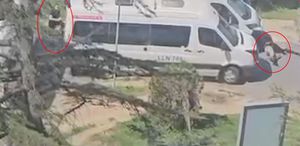 İsrail konsolosluğu önündeki çatışmanın en kritik anı Kahraman polis teröristi böyle vurdu