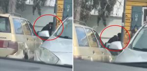 Güpegündüz yaptıklarına bakın: “Başımıza taş yağacak“ dedirten görüntü