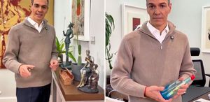 İspanya Başbakanı Sanchez ofisindeki 3 vazgeçilmez eşyayı paylaştı İçlerinden biri herkesi etkiledi