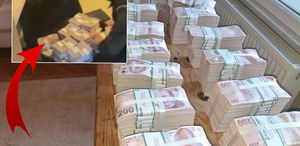 Üsküdar Belediyesi operasyonunda ele geçildi Balya balya para masaya sığmadı