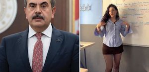 Kadın öğretmenin videosunu izleyenler Bakan Tekin’i etiketledi