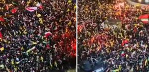 İranlılar ateşkesi kutlamak için sokaklarda