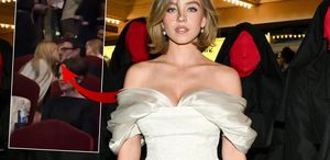 Sydney Sweeney ile Scooter Braun galada dudak dudağa