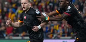 Galatasaray zorlu Göztepe deplasmanında moral buldu