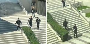 Teröristlerle çatışan polislerle dalga geçmişlerdi O şahısların çalıştığı firmadan açıklama var